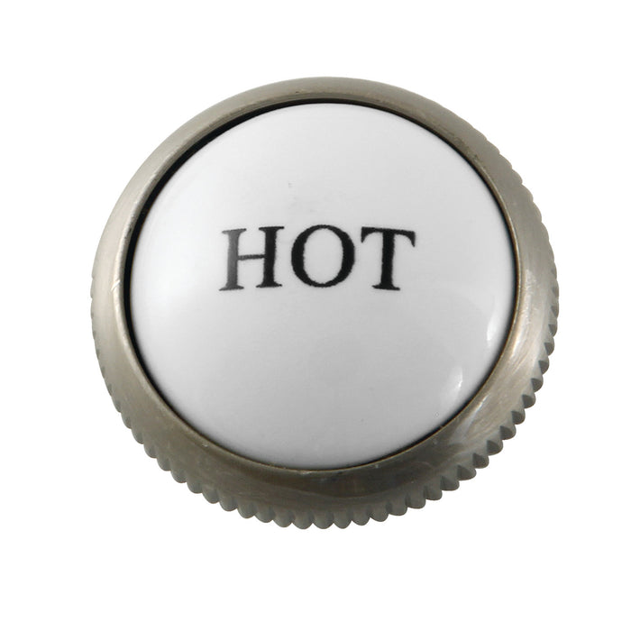 Kingston KSHI1168AXH Hot Handle Index Button, Brushed Nickel