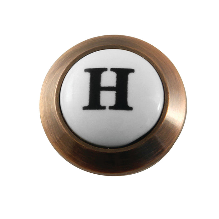 Kingston KSHI116PXACH Hot Handle Index Button, Antique Copper