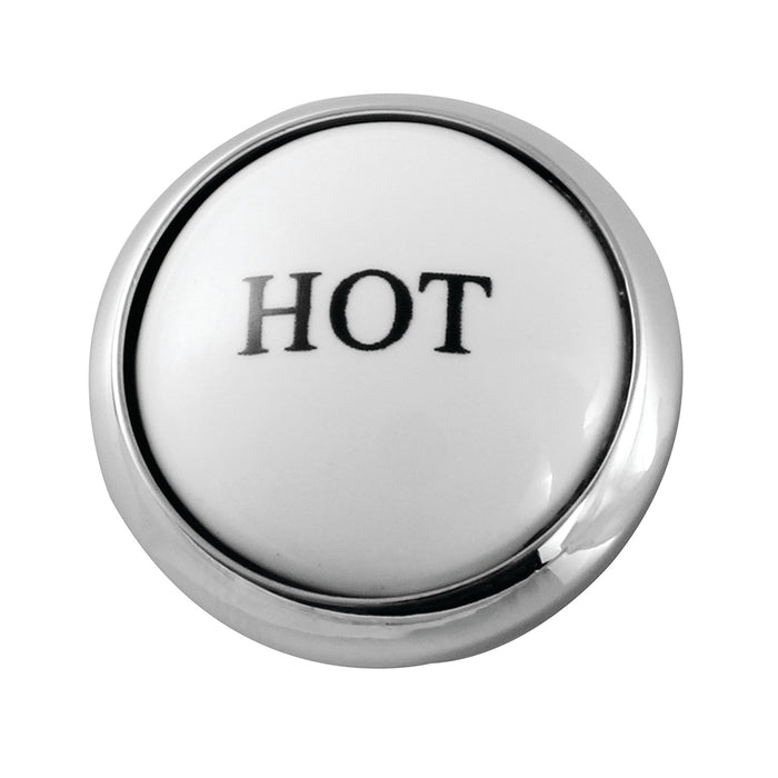 Kingston KSHI2961ZXH Hot Handle Index Button, Polished Chrome