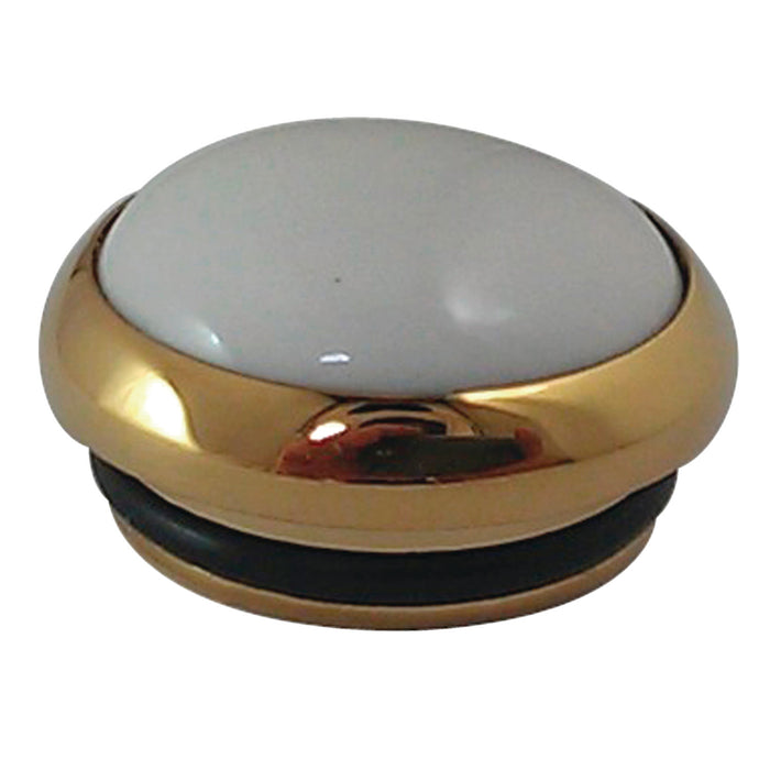 Kingston KSHI2962ZXB Blank Handle Index Button, Polished Brass
