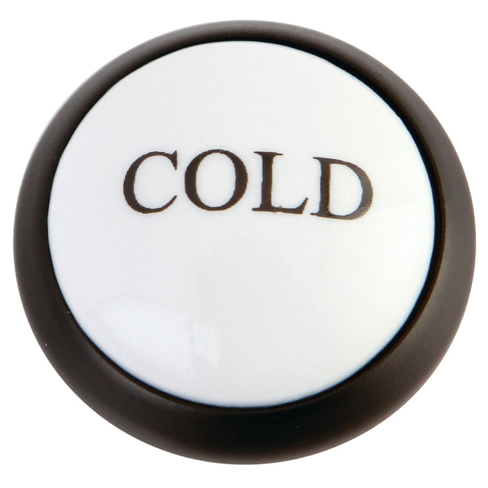 Kingston KSHI2965ZXC Cold Handle Index Button, Oil Rubbed Bronze