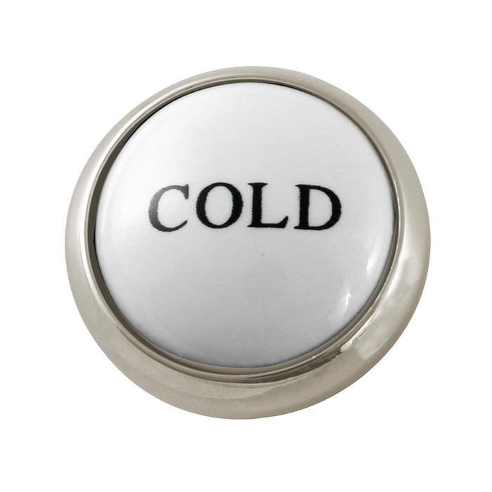 Kingston KSHI2966ZXC Cold Handle Index Button, Polished Nickel