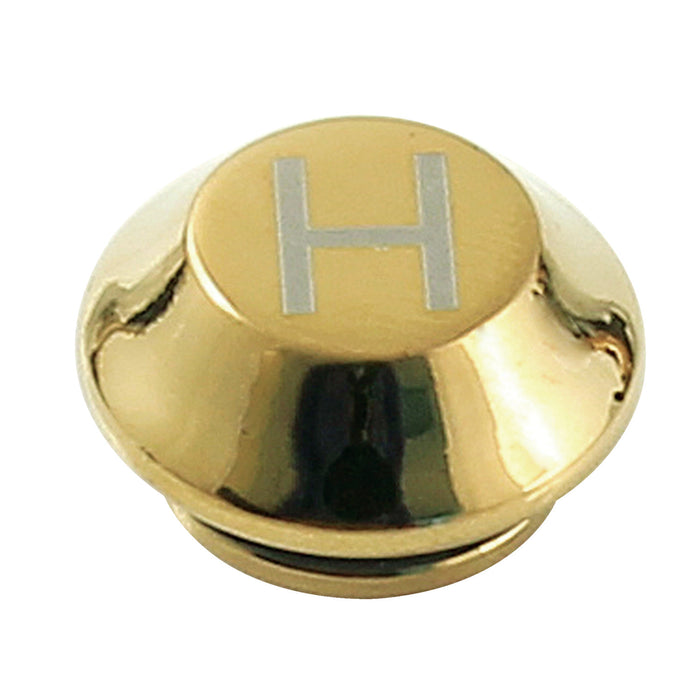 Kingston Kingston KSHI313PBH Hot Handle Index Button, Polished Brass