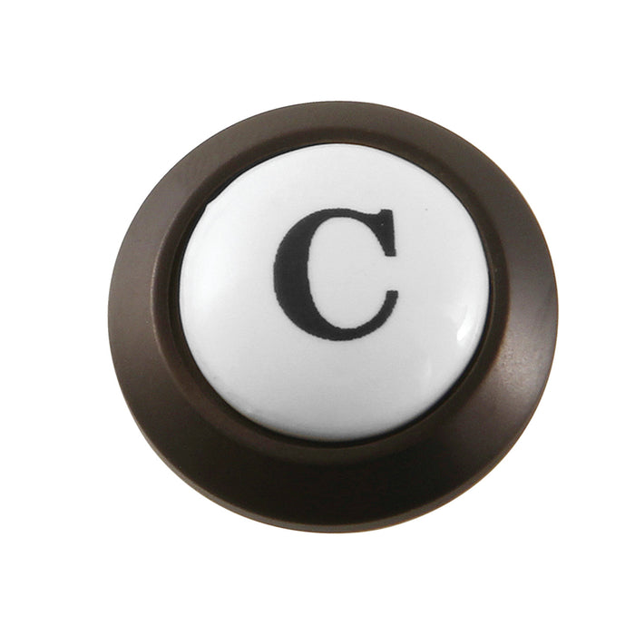 Kingston KSHI3605AXC Cold Handle Index Button, Oil Rubbed Bronze