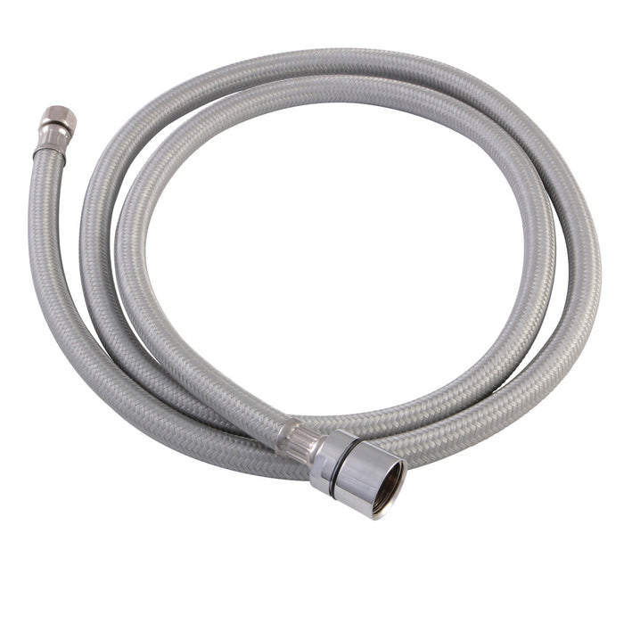 Kingston KSHO8881 61-Inch Nylon Hose, Gray/Polished Chrome