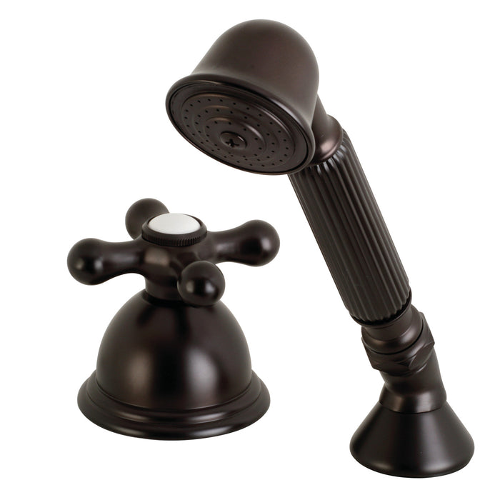 Kingston Heirloom KSK3355AXTR Deck Mount Hand Shower with Diverter for Roman Tub Faucet, Oil Rubbed Bronze