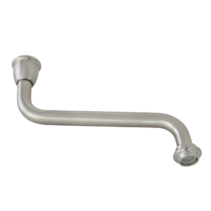 Kingston Heritage KSP1218 8-Inch Brass Faucet Spout, Brushed Nickel