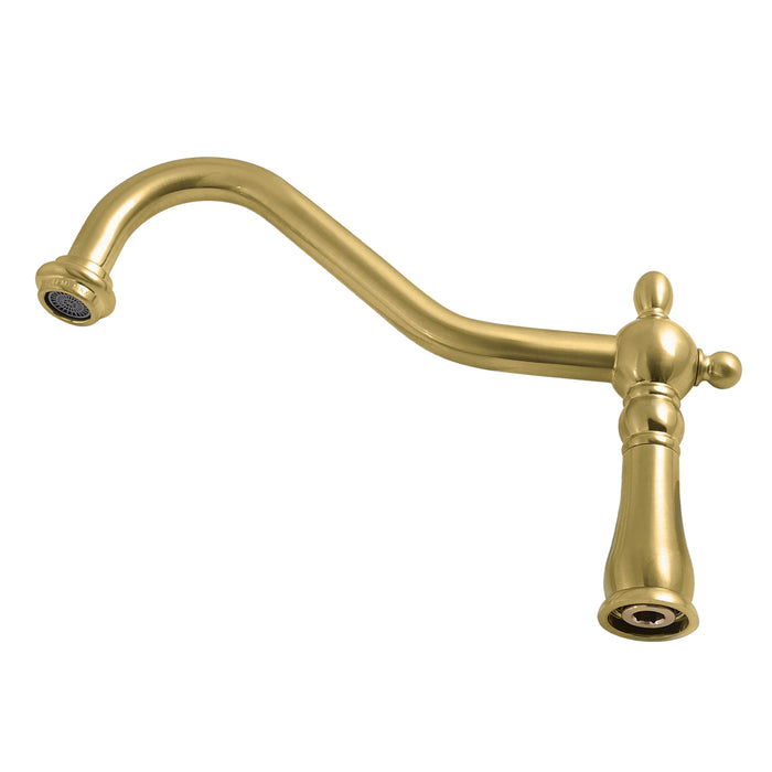 Kingston KSP1247 Brass Faucet Spout, Brushed Brass