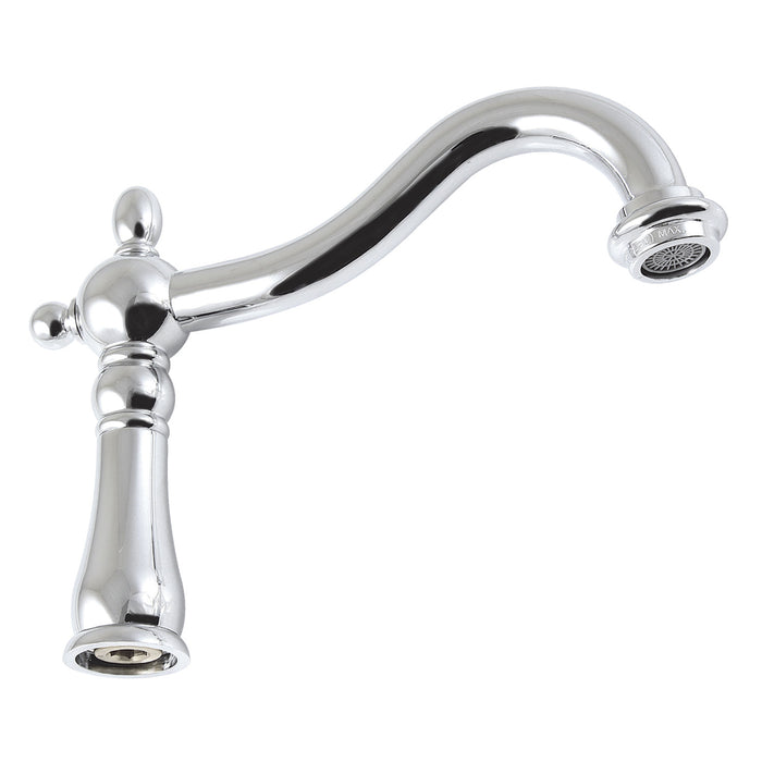 Heritage KSP1261 1.8 GPM 6-1/2 Inch Brass Faucet Spout, Polished Chrome
