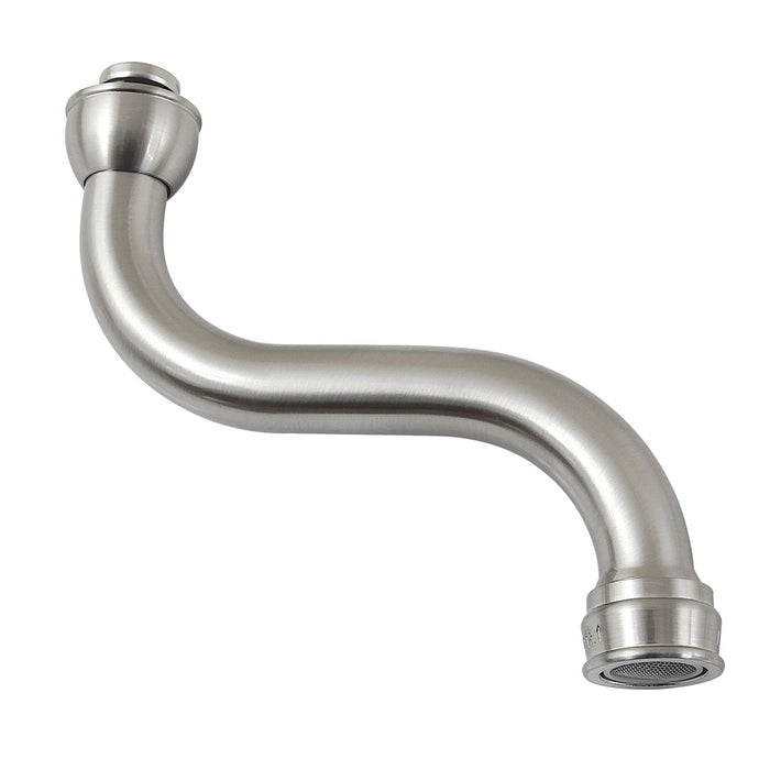 KSP2118 1.2 GPM Brass Faucet Spout, Brushed Nickel