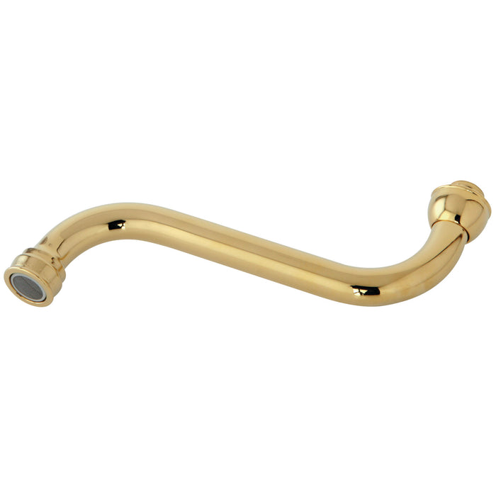 Kingston KSP216PB Brass Faucet Spout for KS216PB, Polished Brass