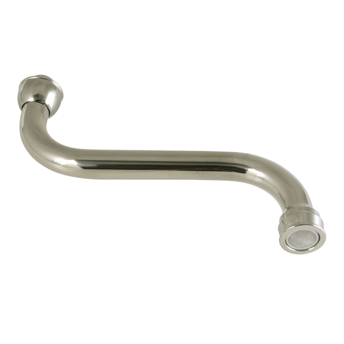 Kingston Kingston KSP216PN Brass Faucet Spout for KS216PN, Polished Nickel