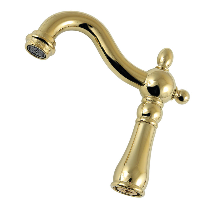 Heritage KSP2442 1.8 GPM Brass Faucet Spout, Polished Brass