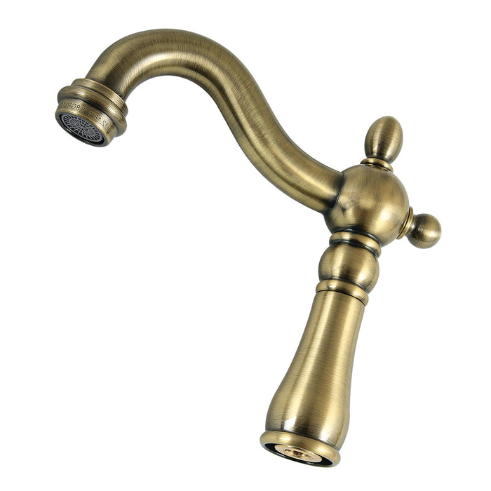 Heritage KSP2443 1.8 GPM Brass Faucet Spout, Antique Brass