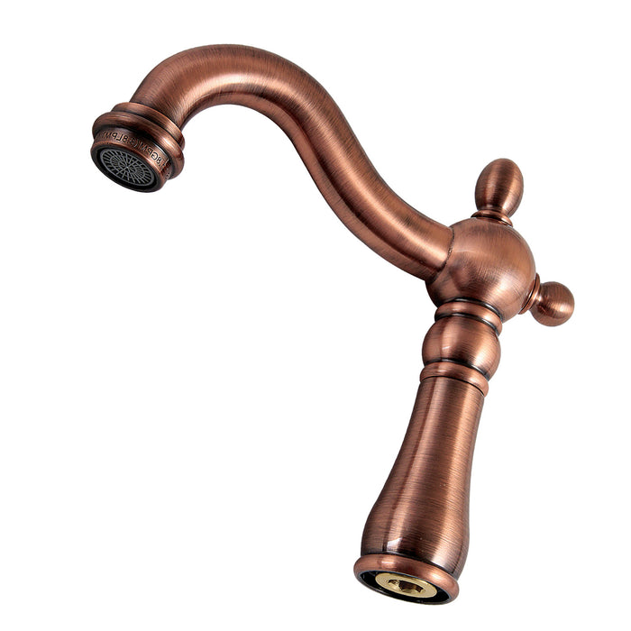 Heritage KSP244AC 1.8 GPM Brass Faucet Spout, Antique Copper