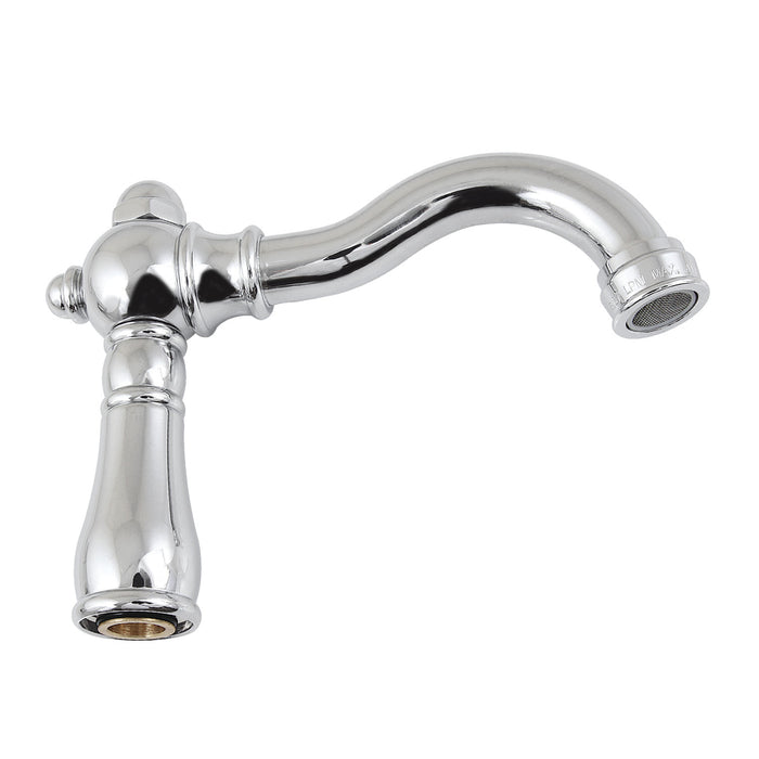 Kingston Vintage KSP3251 5-1/2" Brass Faucet Spout, 1.8 GPM, Polished Chrome