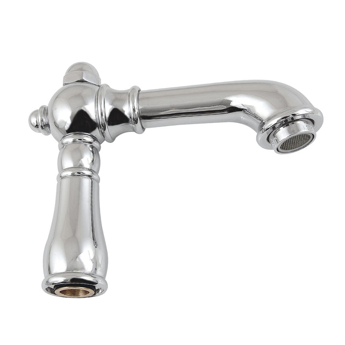 English Country KSP7251 4-1/2" Brass Faucet Spout, 1.2 GPM, Polished Chrome