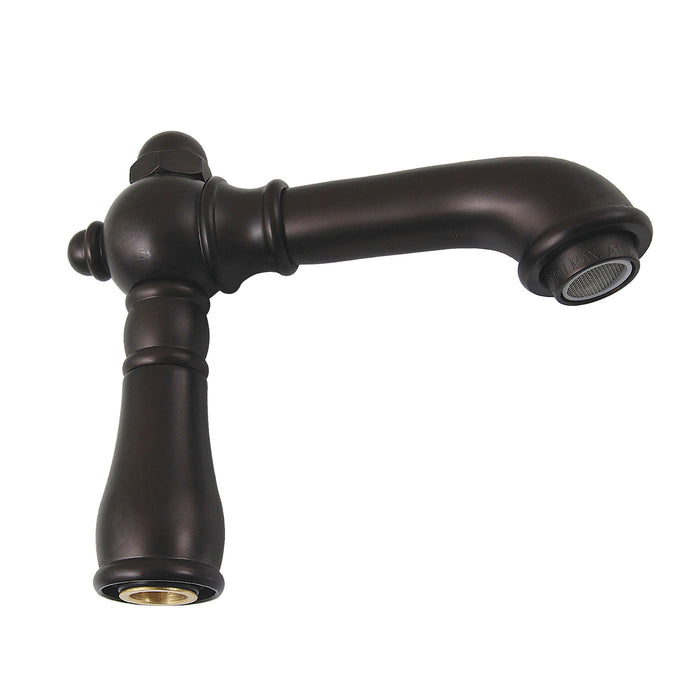 English Country KSP7255 4-1/2" Brass Faucet Spout, 1.2 GPM, Oil Rubbed Bronze