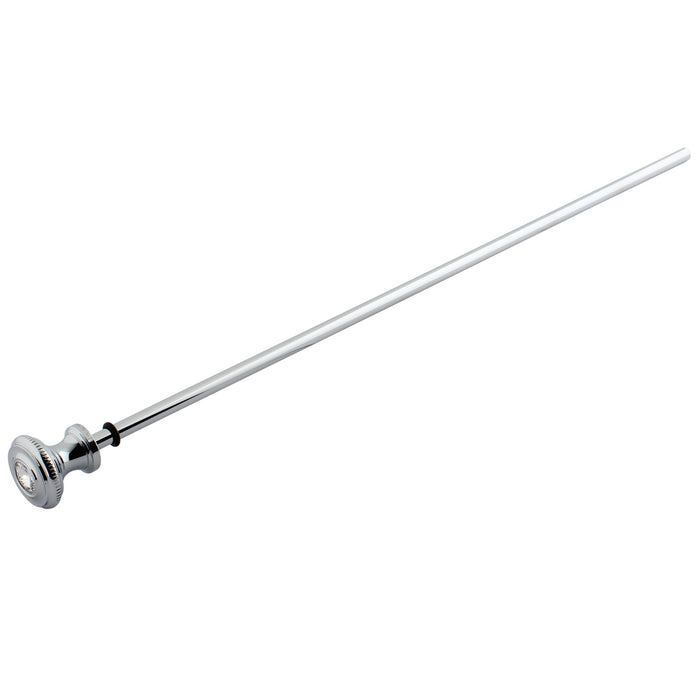Kingston Wilshire KSPR1161WLL Brass Pop-Up Rod, Polished Chrome