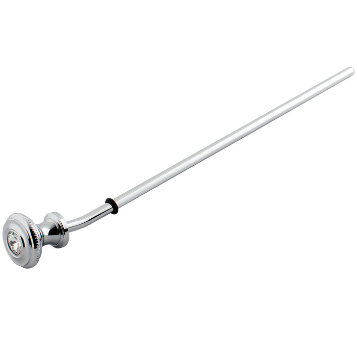 Kingston Wilshire KSPR1601WLL Brass Pop-Up Rod, Polished Chrome