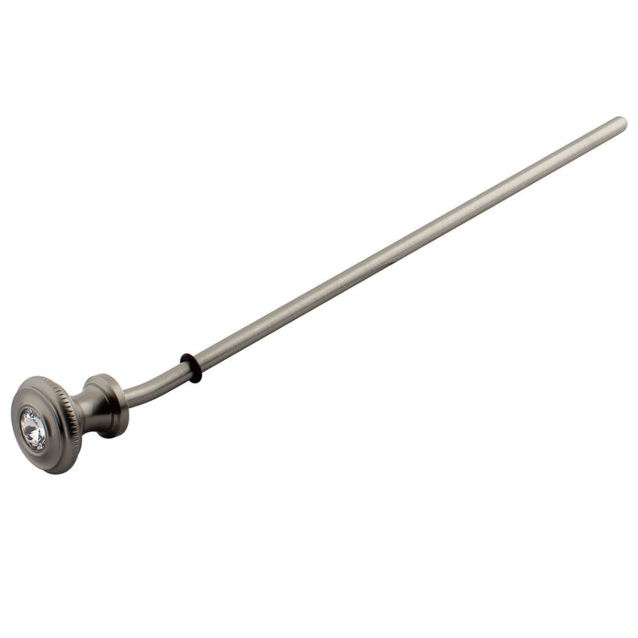 Kingston Wilshire KSPR1608WLL Brass Pop-Up Rod, Brushed Nickel