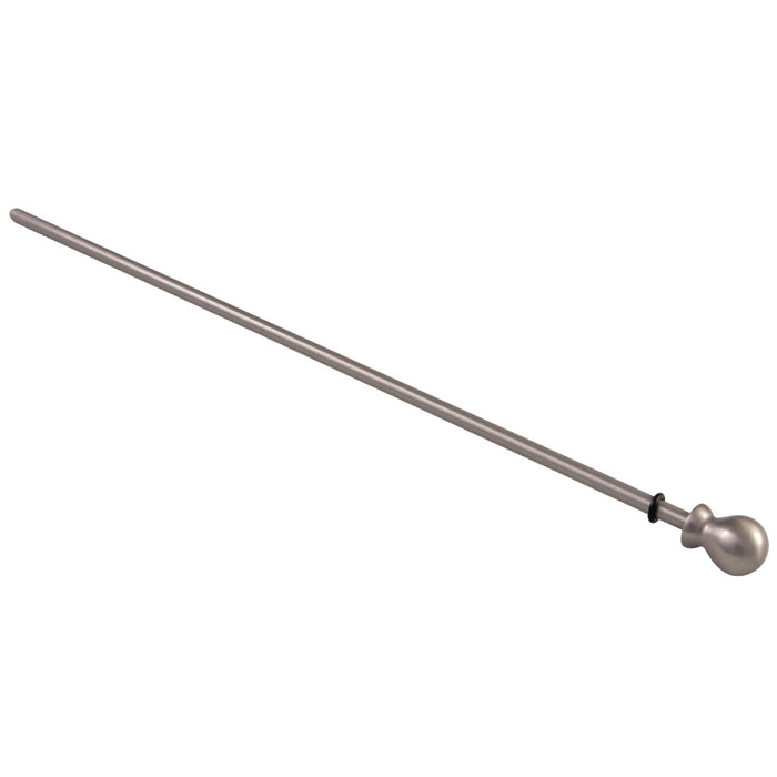 Kingston KSPR2978 Brass Pop-Up Rod, Brushed Nickel