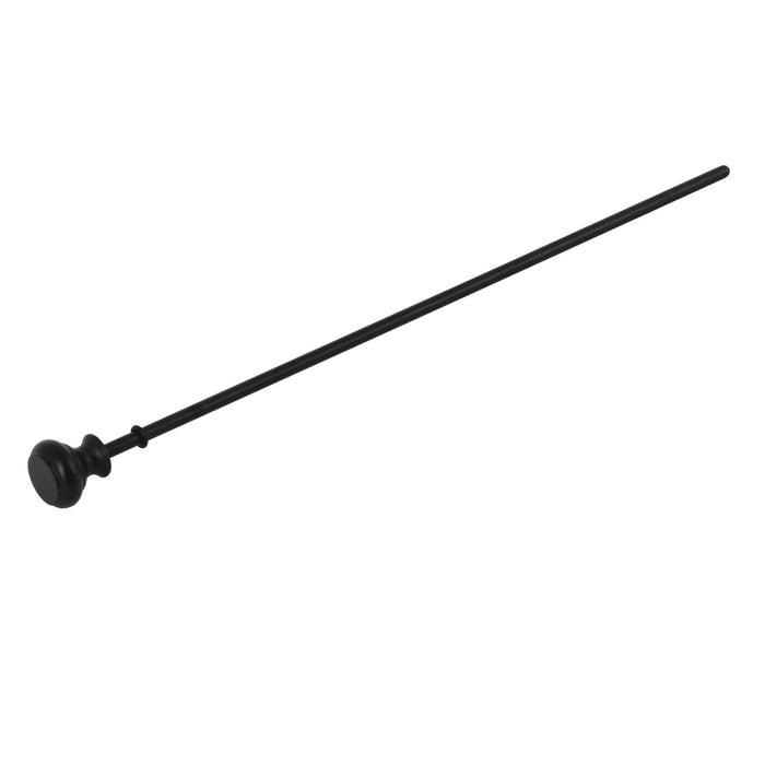 Kingston KSPR3960 Brass Pop-Up Rod, Matte Black
