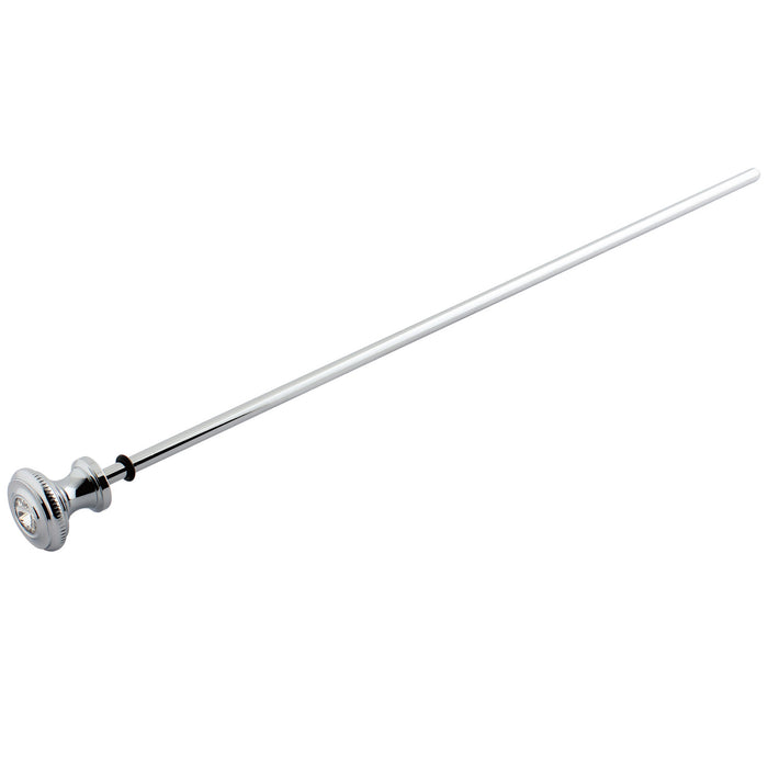 Kingston Wilshire KSPR3961WLL Brass Pop-Up Rod, Polished Chrome