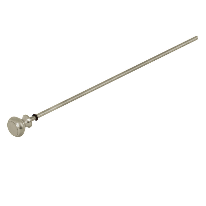 Kingston KSPR3968 Brass Pop-Up Rod, Brushed Nickel
