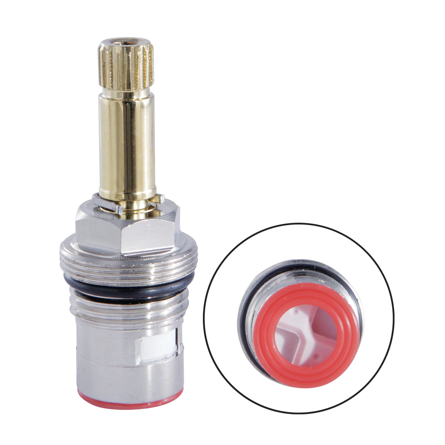Kingston KSRP1292HC Hot Ceramic Disc Cartridge (1 Piece), Polished