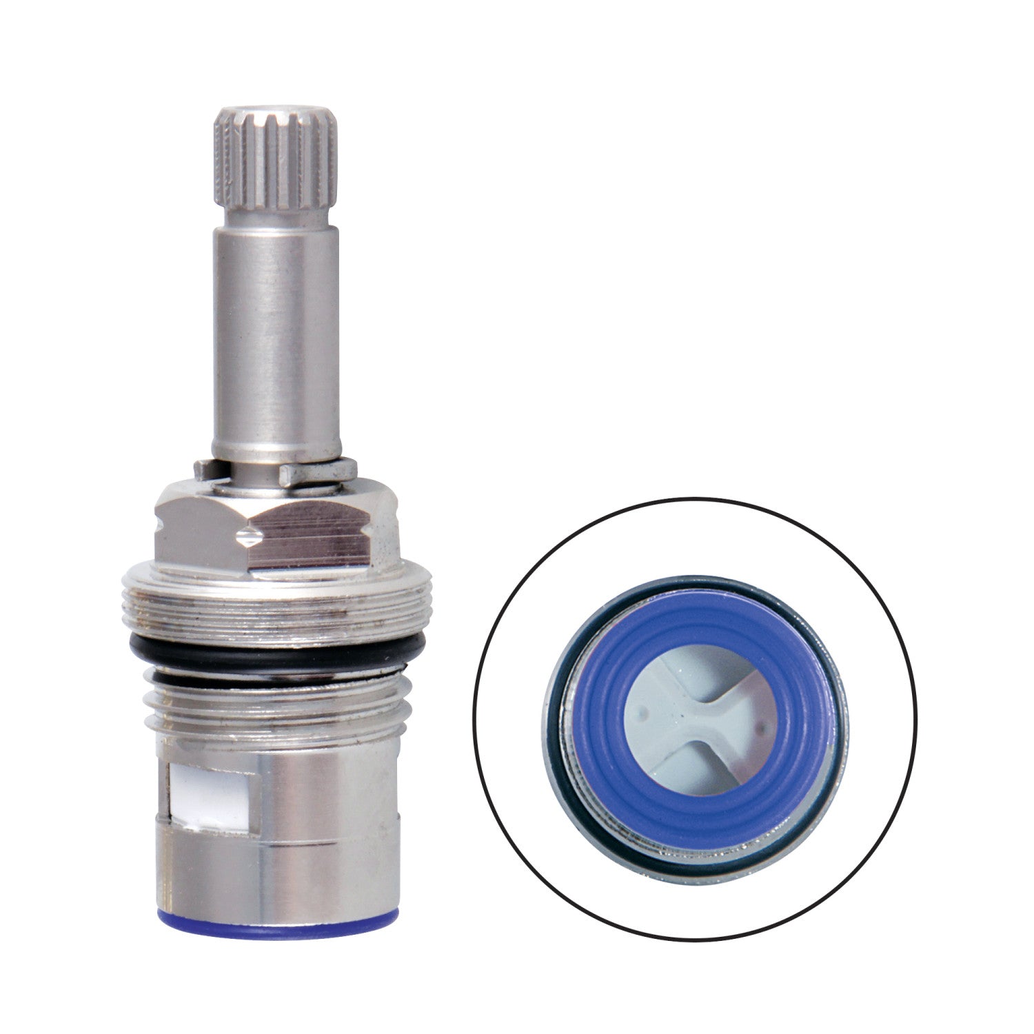Kingston KSRP1298CC Cold Ceramic Disc Cartridge (1 Piece), Brushed