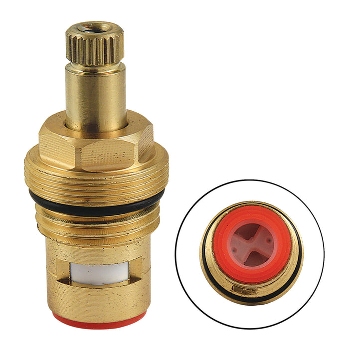 Kingston KSRP3197C Ceramic Disc Cartridge (1 Piece), Brushed Brass