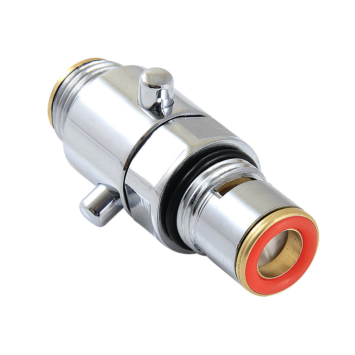 Kingston KSRP7011D Freestanding Tub Filler Diverter Cartridge, Polished Chrome