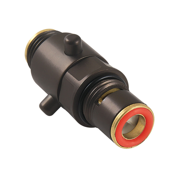 Kingston KSRP7015D Freestanding Tub Filler Diverter Cartridge, Oil Rubbed Bronze