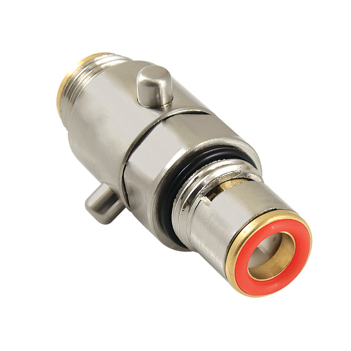 Kingston KSRP7018D Freestanding Tub Filler Diverter Cartridge, Brushed Nickel