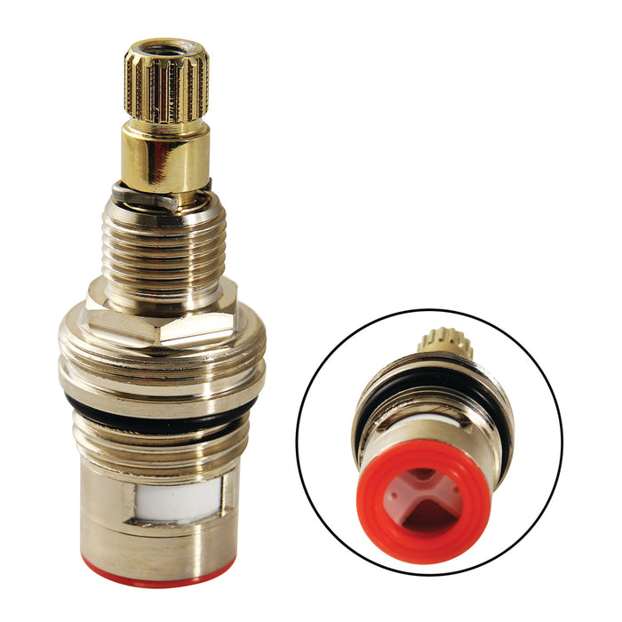 Kingston KSRPL3002HC Hot Ceramic Disc Cartridge (1 Piece), Polished Brass