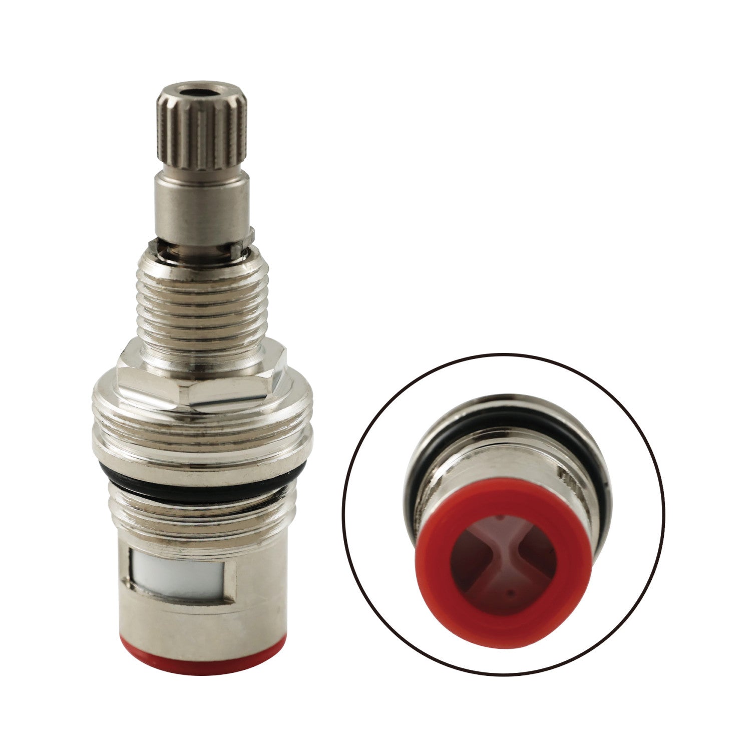 Kingston KSRPL3008HC Hot Ceramic Disc Cartridge (1 Piece), Brushed Nic