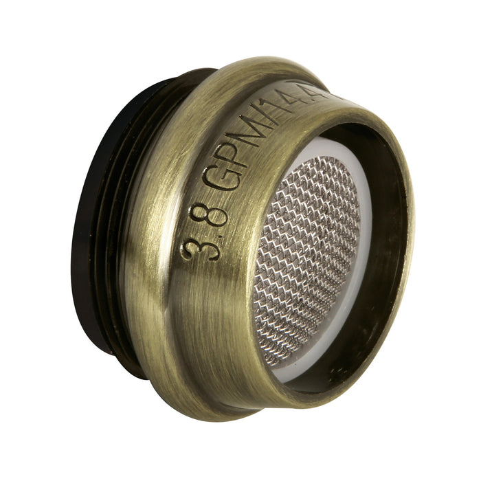 Kingston Cal Green KSSA3103 3.8 GPM Male Aerator, Antique Brass