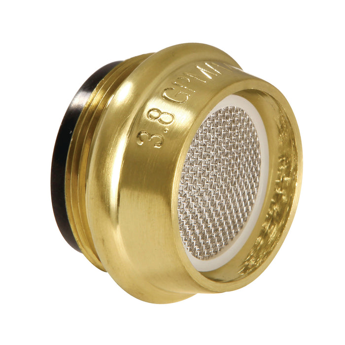 Kingston Cal Green KSSA3107 3.8 GPM Male Aerator, Brushed Brass