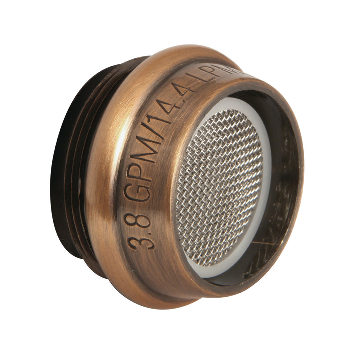 Kingston Cal Green KSSA310AC 3.8 GPM Male Aerator, Antique Copper