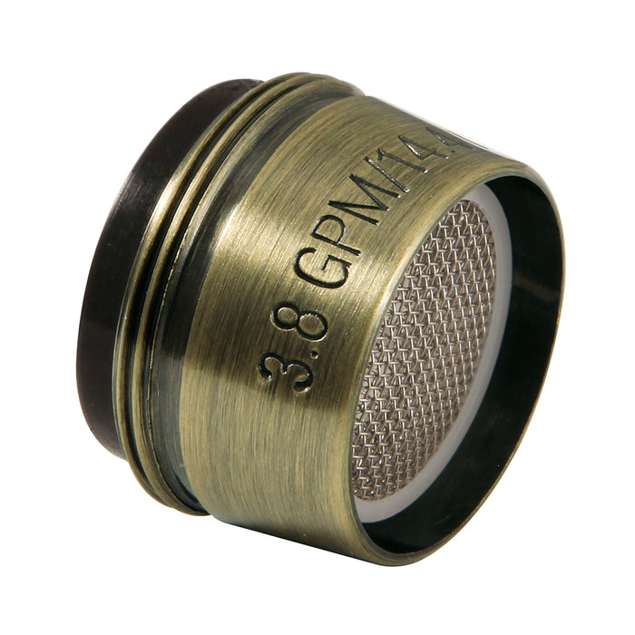 Kingston Cal Green KSSA8103 3.8 GPM Male Aerator, Antique Brass