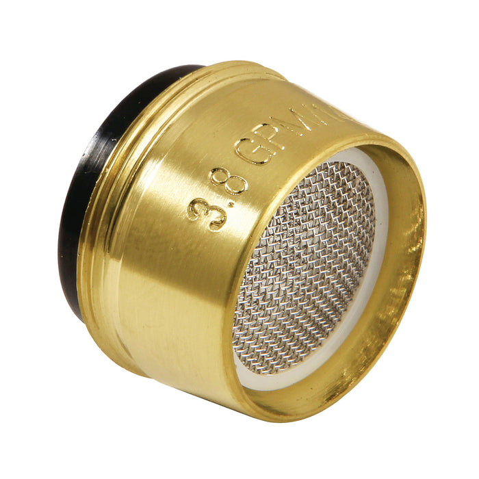 Kingston Cal Green KSSA8107 3.8 GPM Male Aerator, Brushed Brass
