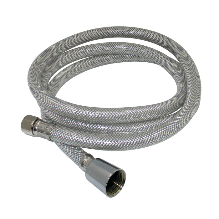 Kingston Nyloom KSSLSPR1K 60-Inch PVC Kitchen Spray Hose, Silver Gray/Polished Chrome