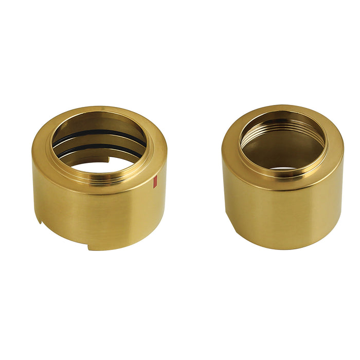 Kingston KST36370 Thermostatic Shower Valve Sleeve, Brushed Brass