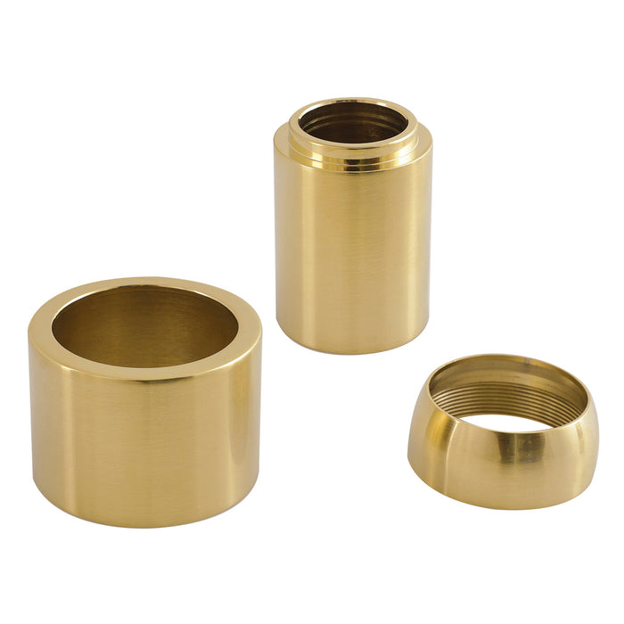 Kingston KST46137 Pressure Balanced Shower Valve Sleeve and Cap, Brushed Brass