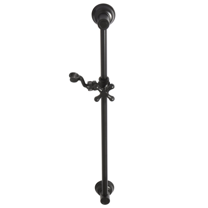 Kingston Heirloom KSX3520SG - Made To Match 24-Inch Brass Shower Slide Bar, Matte Black