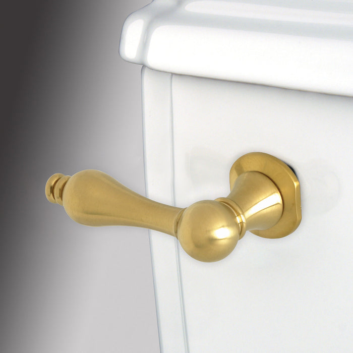 Kingston Heirloom KTAL7 - Victorian Front Mount Toilet Tank Lever, Brushed Brass