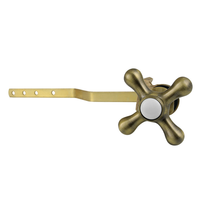 Kingston Heirloom KTAX3 - Victorian Front Mount Toilet Tank Lever, Antique Brass
