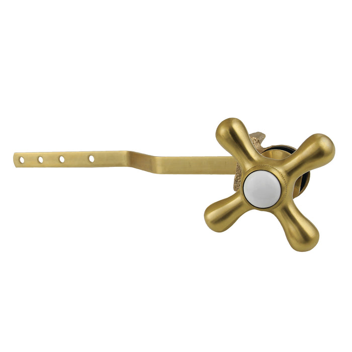 Kingston Heirloom KTAX7 - Victorian Front Mount Toilet Tank Lever, Brushed Brass