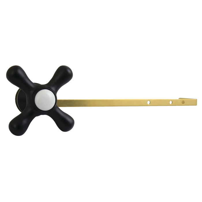 Kingston Heirloom KTAXD0 - Victorian Universal Front or Side Mount Toilet Tank Lever, Matte Black